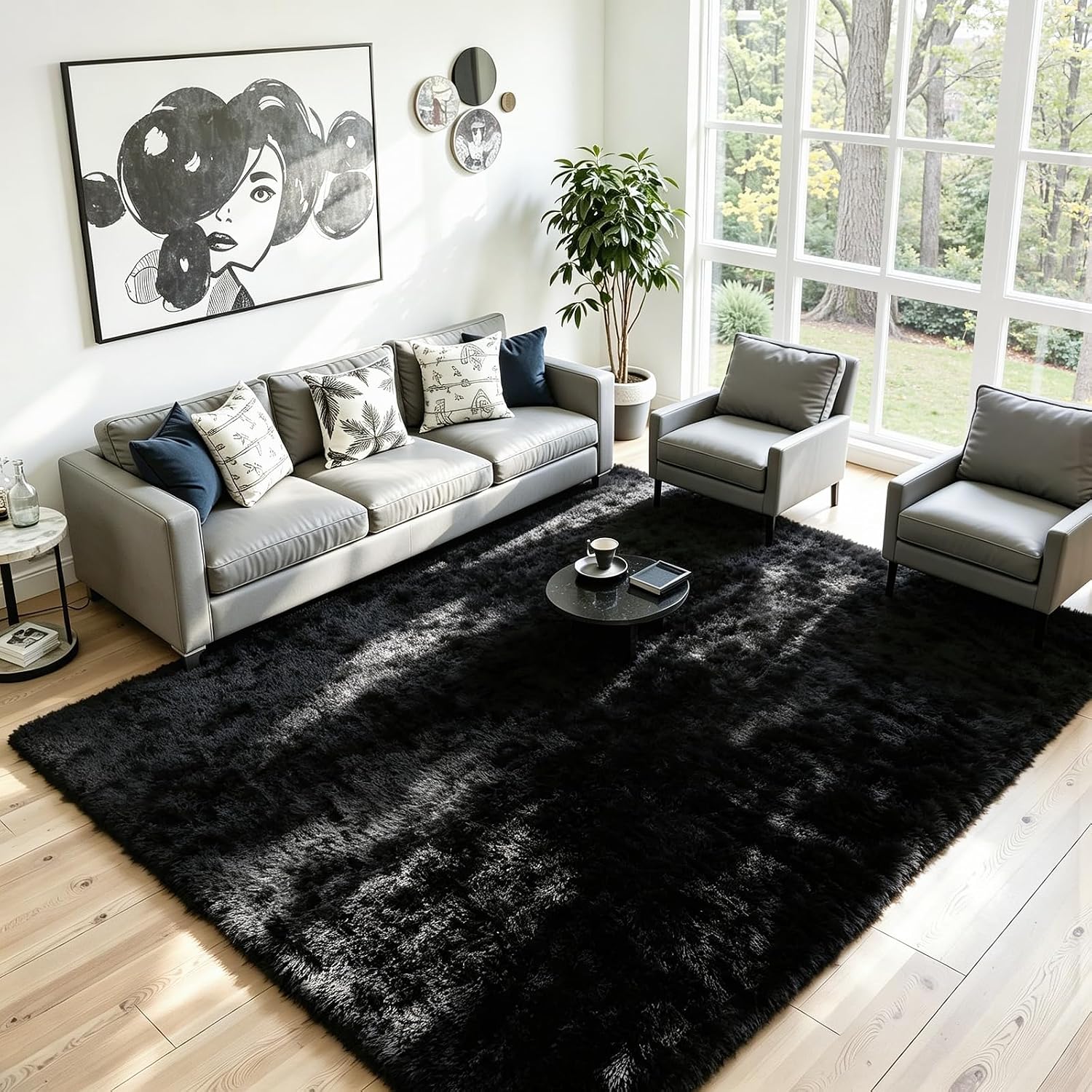 Washable Shag Bedroom Rugs