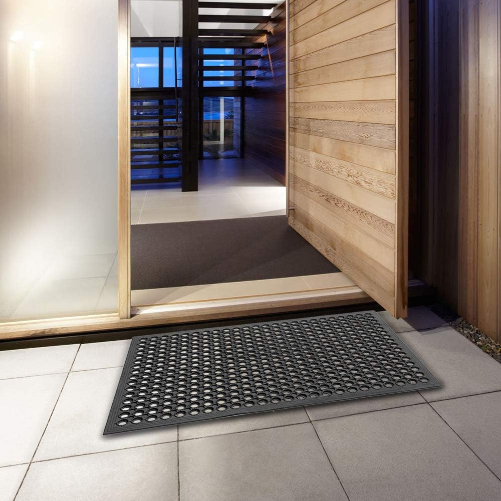 Rubber Drainage Mat Non Slip Anti Fatigue Cushion