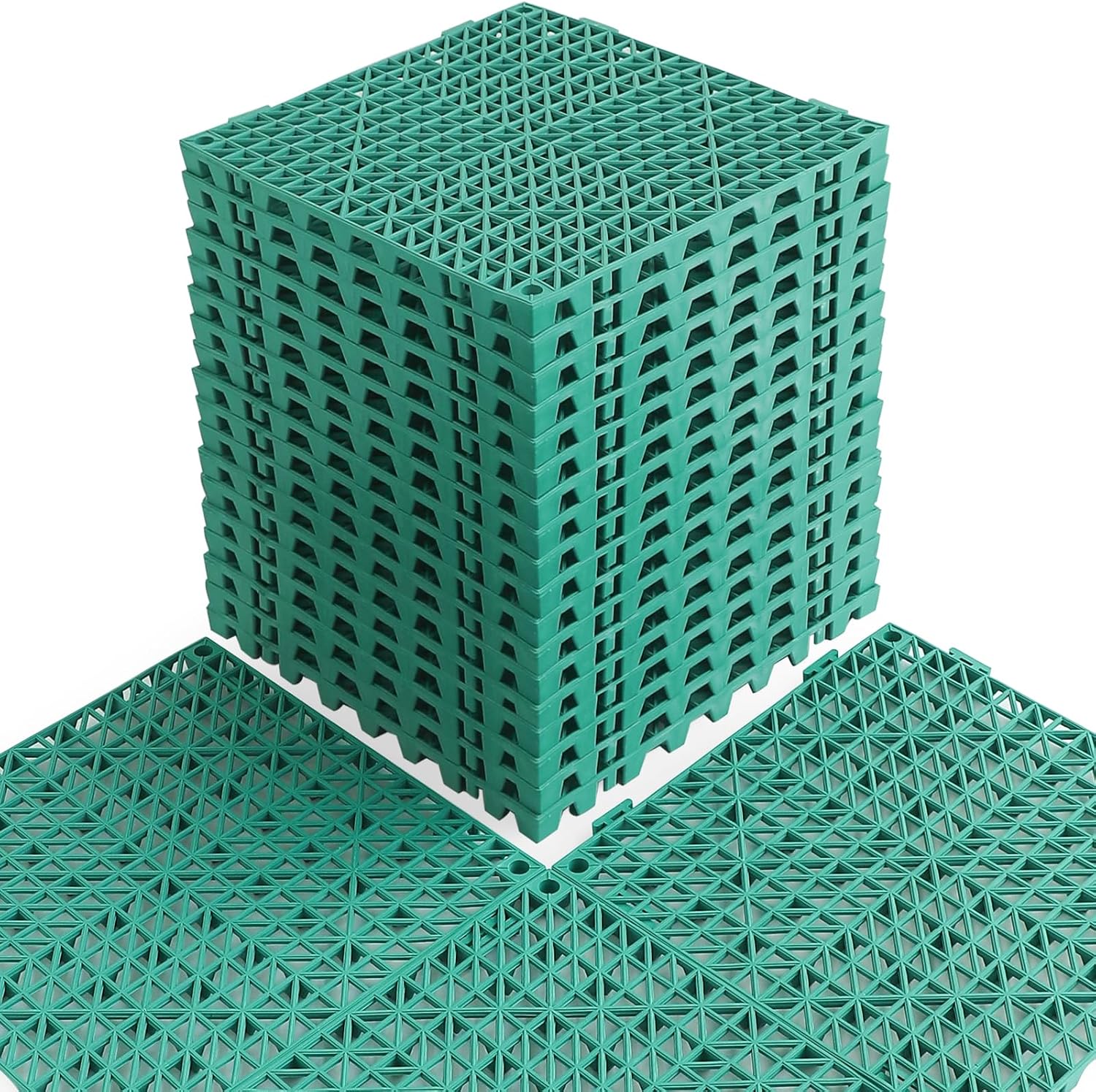 Interlocking PVC Mats Non Slip Drainage Cushion