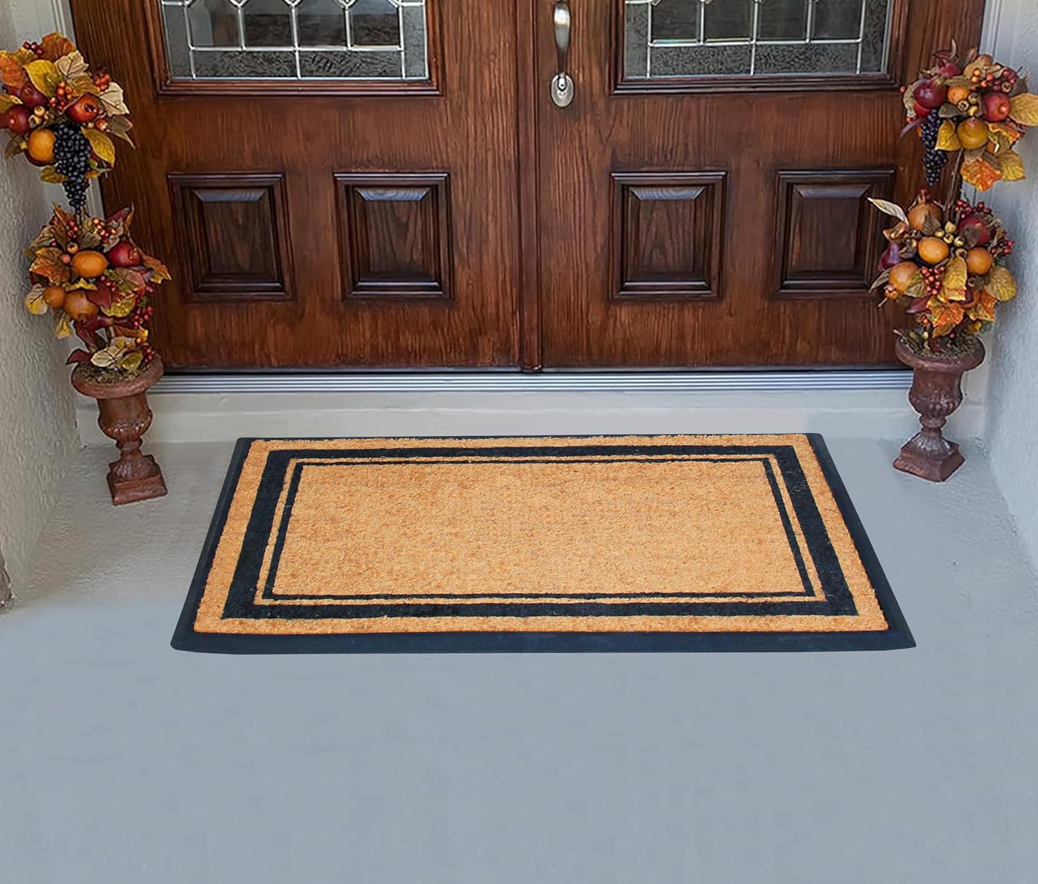 Natural Coir Rubber Large Anti-Shed Doormat