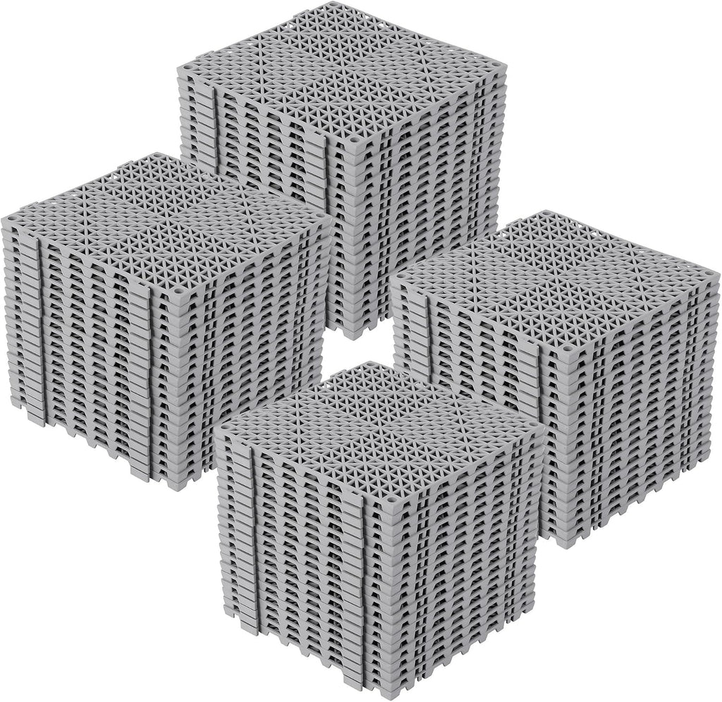Modular Floor Tiles Waterproof Non Slip Grey