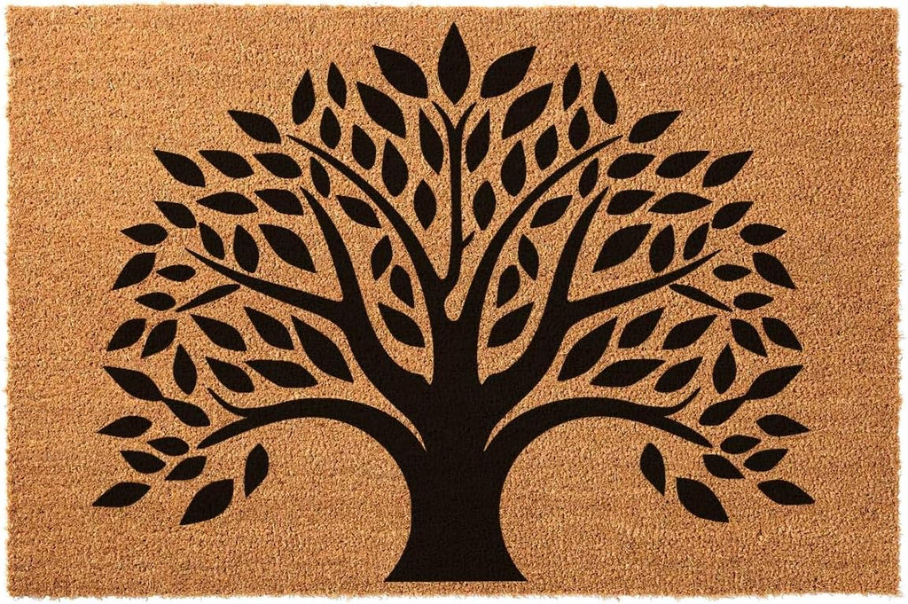 Funny Coir Welcome Mat Non Slip Heavy Duty Outdoor Rug