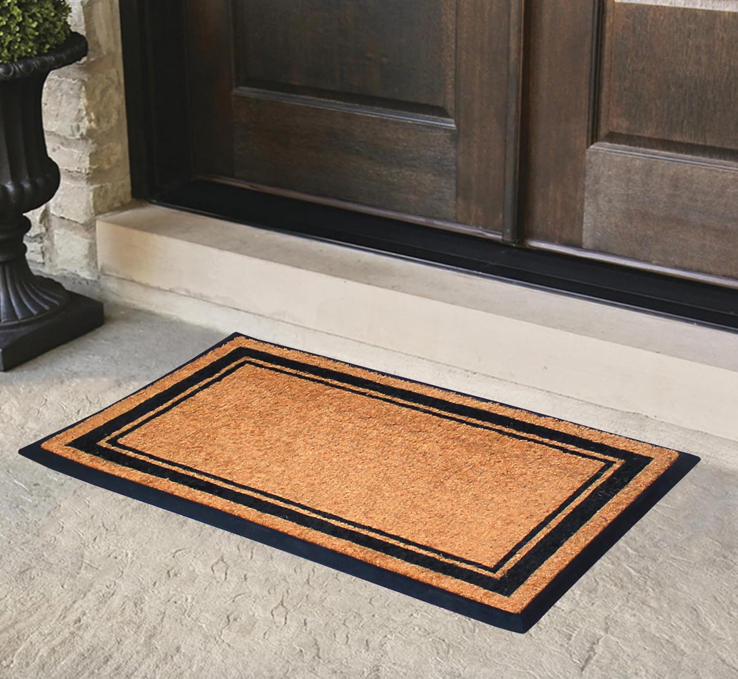Natural Coir Rubber Large Anti-Shed Doormat