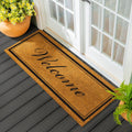 Extra Large Coir Doormat Non Slip Welcome Entrance Rug