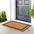 Border Coir Welcome Mat Heavy Duty Non Slip Doormat