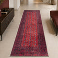 Vintage Washable Runner Rug Non Slip Low Pile